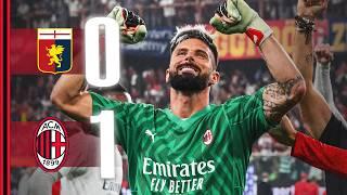 From Pulisic's goal to Giroud's save | Genoa 0-1 AC Milan | Highlights Serie A