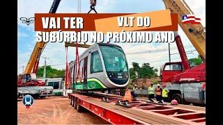 VEJA COMO FOI O TRANSPORTE DOS VLTS DE SALVADOR E RMS PARA FÁBRICA DA CAF,  veja