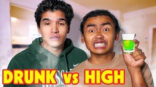 Which is Worse: High or Drunk?