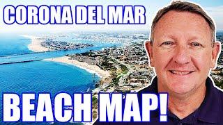 Moving to Corona Del Mar Newport Beach CA | Living Beach Side in Corona Del Mar California Map Tour
