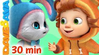  In a Cabin in the Woods and More Nursery Rhymes | Little Kittens | Baby Songs by Dave and Ava 