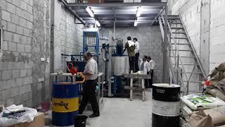 SKID MOUNTED GREASE PLANT HAVING 1 MT PER DAY CAP BY SF ENGINEERING PROJECTS & EQUIPMENTS PVT LTD.