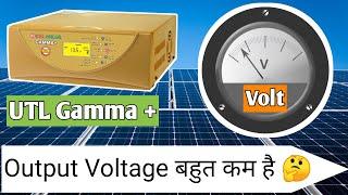 UTL Gamma plus Output volts Sag under High Load Test | Zyada Load pe Voltage low hota hai ? [Hindi]