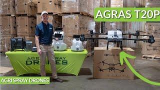 Unboxing the DJI Agras T20P