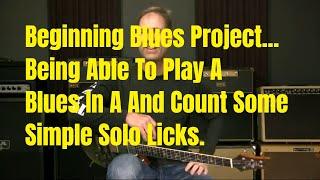 Beginning Blues Guitar Lesson   Playing And Counting Rhythm And Lead Together