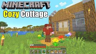 Minecraft Survival - Building a Cozy Cottage (Survive & Thrive 2024) - Ep 8