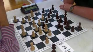 GM Igors Rausis - Ramma Kaspars, Rapid chess, Slav defence