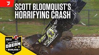 Scott Bloomquist Takes A Horrifying Flip At Eldora Speedway During Dirt Late Model Dream