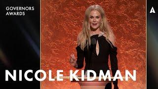 Nicole Kidman Honors Juliet Taylor | The 15th Governors Awards Presented By @ROLEX