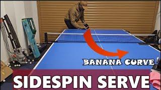 How To Do An Unbelievable Sidespin Serve