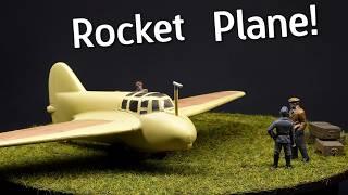A Simple Kit With A Few Problems! PM Model DFS-194 Rocket Plane Plastic Model Kit - Build & Review