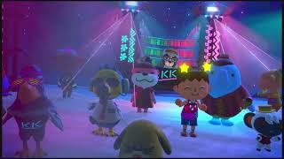 Animal Crossing New Horizons Happy Home Paradise: Music Festival K.K Slider/ DJ K.K Concert (Night)