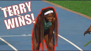 Twanisha Terry ROLLS To A 11.05 100m Win At 2023 World Athletics Continental Tour