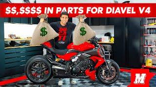 The REAL cost of The MOTOMILLION Diavel V4