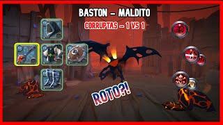 ️ Baston Maldito En Corruptas | PVP | Albion Online | OP?