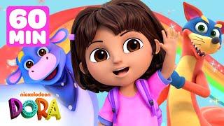 Dora FULL EPISODES Marathon! ️ | 5 Episodes in 1 Hour! | Dora & Friends