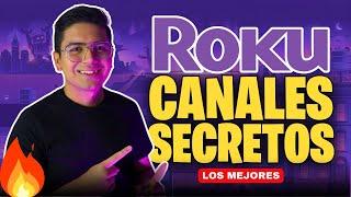 Roku: CANALES SECRETOS GRATIS 2024  | TOP los MEJORES CANALES para ROKU (LEGAL)