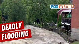 1 Dead, 1 Missing After Catastrophic Flooding In Connecticut