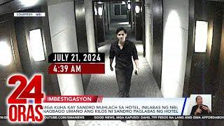 Mga kuha kay Sandro Muhlach sa hotel, inilabas ng NBI; nagbago umano ang kilos ni... | 24 Oras