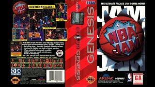 NBA Jam (Sega Genesis) - Utah Jazz vs. Golden State Warriors