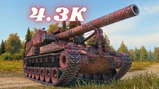 T92 HMC 4.3K  Damage  World of Tanks