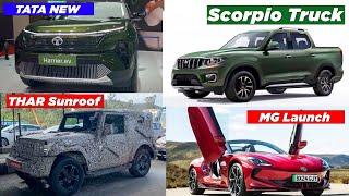 TATA 2 New SUVs | Scorpio N TRUCK | THAR 3 Door FACELIFT with SUNROOF | PUNCH Facelift