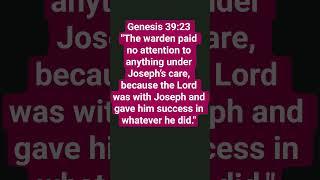 Genesis 39:23 STAY IN FAITH️I encourage you to read the story of Joseph #bibleverse #trustgod