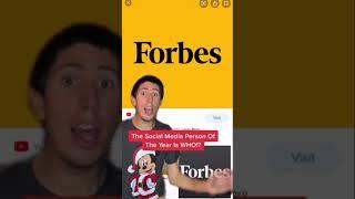 Forbes Social Media Person Of The Year Is WHO!?