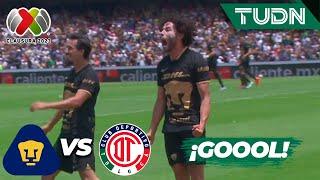 ¡Que GOLAZO, Chino! Huerta se lució en CU | Pumas 2-1 Toluca | CL2023 Liga Mx - J15 | TUDN