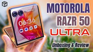 Mejorando la experiencia plegable, Motorola Razr 50 Ultra: Unboxing & Review !