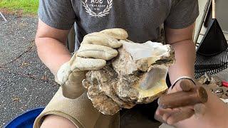 Flint-knapping Basics: Bi-facing Some Coastal Chert!