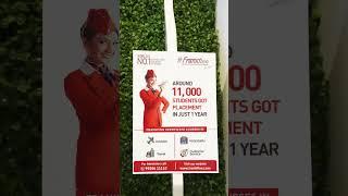 Admission Open | Frankfinn – World's No. 1 Air Hostess Training Institute | Placement