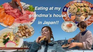 What I eat in a week in JAPAN at my grandma’s house - Winter New Year's edition!!