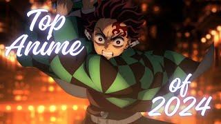 The Best Anime Scenes of 2024 (No Voiceover All Action)