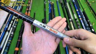 Video 858 : Cần Iso Biển Nhật Bãi - Daiwa Shimano & Cần Câu Tay Đơn Đài 6m3 | Đồ Câu Nhật Thành Công