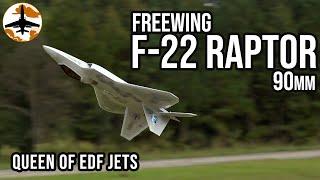 Queen of the Skies - Final Look at the Freewing F-22 90mm