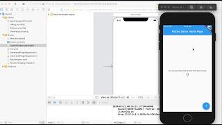 How To Open And Run Flutter App Project In Xcode Ide