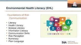 Health Literacy - Component of Risk Communication