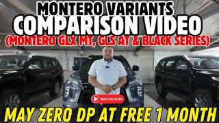 2025 MITSUBISHI MONTERO UNIT LINE UP AND PRICELIST - COMPARISON VIDEO