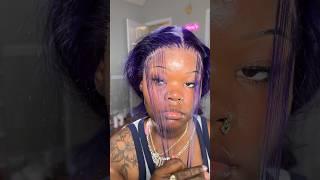 PURPLE AMAZON Wig Review  YMS Hair ️ #amazonwigs #amiyanushen #wigreview