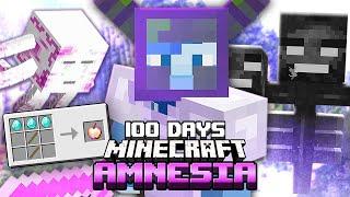 I Survived 100 Days in Amnesia Minecraft