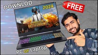 How To Download PUBG Pc For Free On Pc & Laptop ⭐ Install Pubg Pc On Pc ⭐ Laptop ⭐ 2024