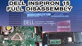 DELL Inspiron 15  Full Disassembly  Easy Practical Practice