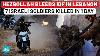 Israel’s Deadliest Day In Lebanon? 7 Soldiers Killed By Hezbollah After Iran Missile Attack | IDF