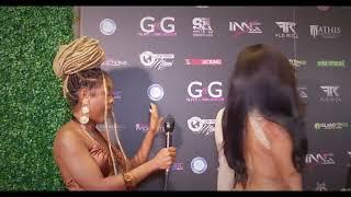 Glitz & Girlpower Awards Red Carpet with Recording Artist "Oya Baby"