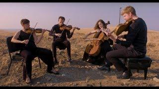 Up Above with the Ariel String Quartet, playing Brahms: String Quartet in A minor, mvt. 1