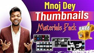 How To Make Thumbnail Pack By @ManojDey  | Thumbnail plp file like manoj dey | IMRAN ZIHEN ||