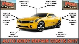 Auto Body Repair Cost 2017 2018 - Impact Auto Body