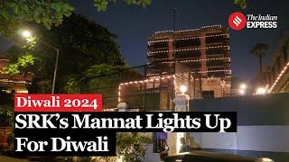 Shah Rukh Khan’s Mannat Is Diwali Ready