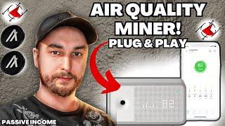 Plug & Play Crypto Air Quality Miner - PASSIVE INCOME 2024